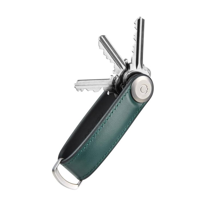 orbitkey Key Organiser Hybrid Lether pine green